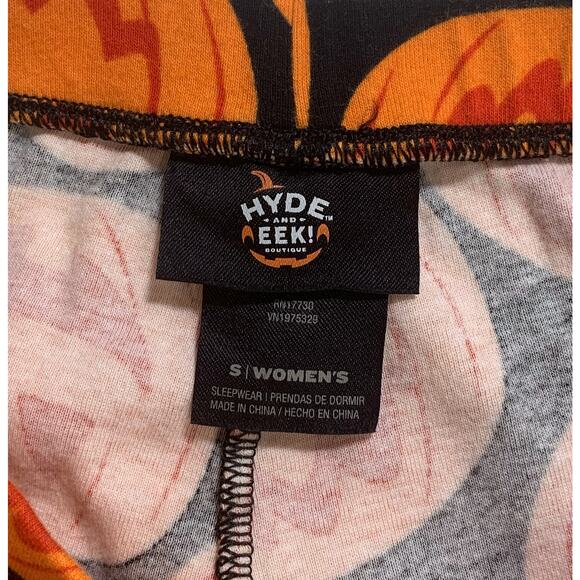Halloween Pumpkins 2-Piece Sleepwear Set by Hyde and Eek! Boutique Women's Small - Picture 5 of 8